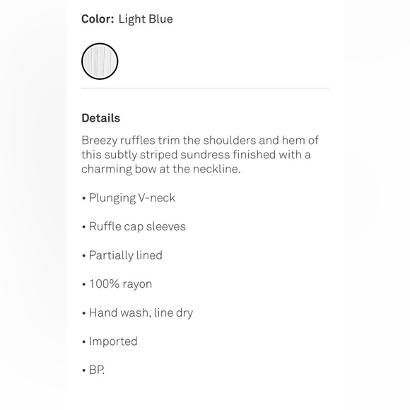 NWT Lost + Wander Kiara Stripe Minidress - Picture 12 of 13